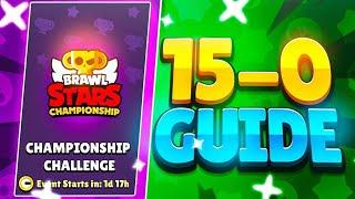 15 - 0 Championship Complete guide | Guide video For Brawl stars Championship July 2021 |