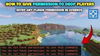 Give Any Plugin Permission To Deop Players In Aternos | Luckperms Tutorial | MentCrafter