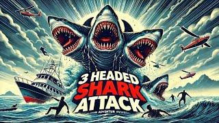 3 headed shark attack | Adventure | Full movie in english