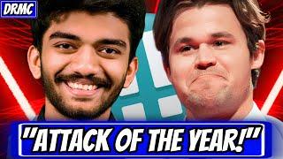 “Absolute Chaos!” || Magnus Carlsen SHOCKS Gukesh D w/ UNSTOPPABLE Attack! (Magnus Vs Gukesh Chess!)