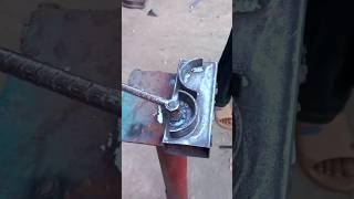 Once More Amazing Metal Bending Tool Amazing Round Bar Bending Ideas#shorts