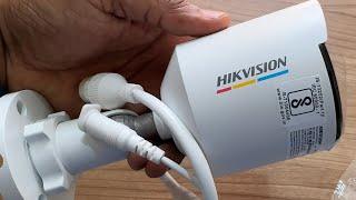 Hikvision ColorVU DS-2CD1027G2-L Bullet iP Camera | Unboxing