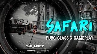 SAFARI PUBG CLASSIC GAMEPLAY MONTAGE | PUBG MOBILE | T4G GAMING