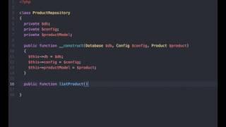 Two minute programming: Dependency Injection in PHP