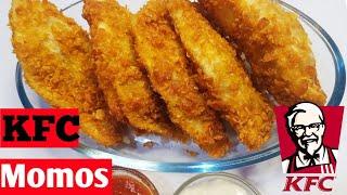 KFC Momos | दिल्ली के मशहूर kurkure momos | Crunchy and juicy | सबसे आसान विधि |  KFC Momos Delhi