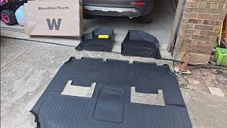 Weathertech HP floor liners 2024 Chysler Pacifica review