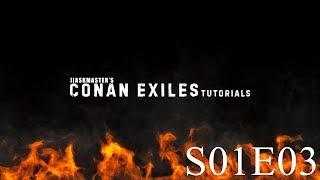 Conan Exiles Tutorials - S01E03 - Чёрный лёд и лёд