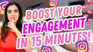 The PERFECT 15 Minute a Day Engagement Routine for Instagram! 