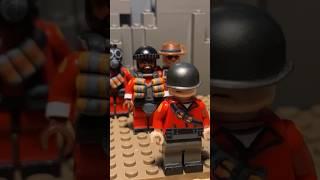 RED soldier hates BLU #tf2 #lego