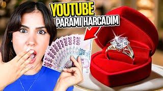 İLK YOUTUBE PARAMI HARCADIM !!!
