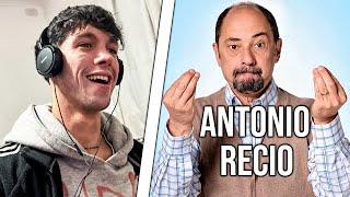 Argentino reacciona a ANTONIO RECIO por primera vez