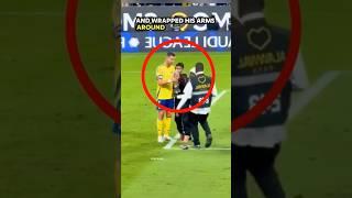 Wholesome Moment Between Boy and His Football Hero! #Shorts