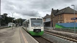 Süd-Thüringen-Bahn nach Meiningen in Zella-Mehlis