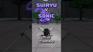 Suiryu X Sonic Combo|| The Strongest Battleground #strongestbattlegrounds #roblox #pvp