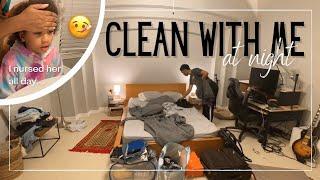 CLEAN WITH ME at NIGHT! | BLACK GIRL MAKES