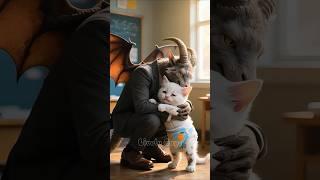 Dragon Teacher & Brave Kitten: A Race to Save Mom Cat!