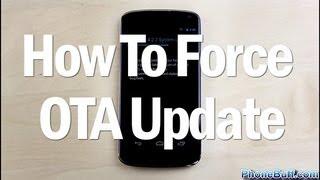 How To Force An OTA Update On Android