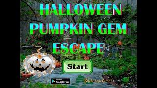 halloween pumpkin gem escape video walkthrough