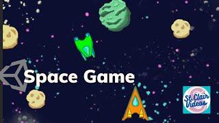 Unity PlayGround Space Game - How to Build the Game