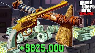 GTA 5 Online - All Treasure Hunts | Stone Hatchet, Double Action & Navy Revolver