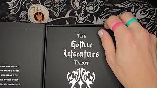 The Gothic Literature Tarot by Sirian Shadow ~Deck Flip Through~