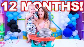 This 1 YEAR OLD Baby Makes BETTER SLIME than YOU!