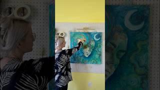 Painting inspired by Van Gogh’s Starry Night #painting #art #vangogh #trusttheprocess