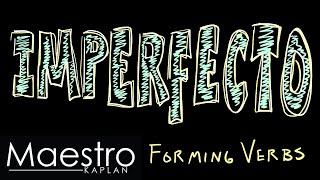 How to form verbs in the IMPERFECT in Spanish (el imperfecto)