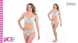 Nessa - Alisa - BH - Trusse - Lingeri - Blue | Lace.dk