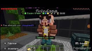 Jugando a treasure wars después de cien eternidades|Minecraft Bedrock Treasure Wars version 1.18.2