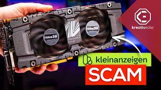 Ich wurde auf KLEINANZEIGEN GESCAMMED! Die Mogelpackung gebrauchter Hardware! GTX 1070 vs. 2024...