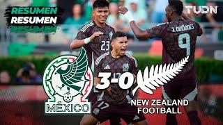 Resumen y goles | México 3-0 Nueva Zelanda | Amistoso Internacional | TUDN