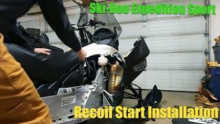 How To: 2021 Ski Doo Expedition Sport 600EFI Recoil Start Install