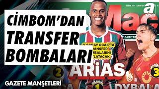 Galatasaray'dan Transfer Bombalarını Patlacak / A Spor / Sabah Sporu / Gazete Manşetleri