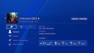 imbroken963 | (Bias) PSN User Trophy Review