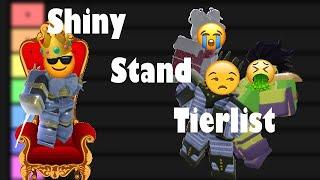 [YBA] Shiny Stand Tier list