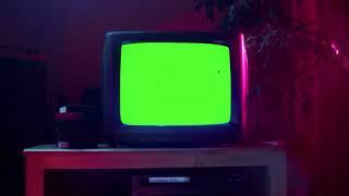 Old TV Green Screen