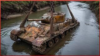 Experts Rescue WW2 Tank From a River | Will a WW2 Tank Run? by @Vasyl54