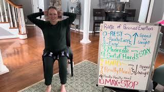 Pulmonary Rehab at Home Intermediate Exercises, Lung Exercises