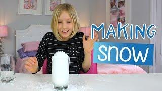 How to Make Snow in Seconds