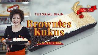 SUPER LEMBUT! BIKIN BROWNIES KUKUS ala NY. LIEM untuk menemani ngopi sore!