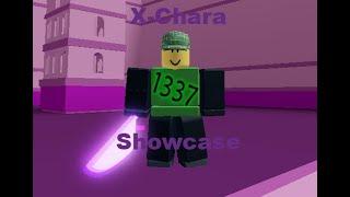 X-Chara showcase | Undertale Fight for Love | Roblox