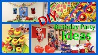 Sesame Street Party Ideas - Photos of My Sons 2nd BIrthday Party - DIY