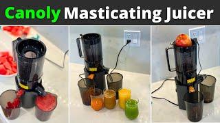 Canoly Masticating Juicer - Amazon's #1 Bestselling Juicer Impresses!