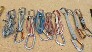 Climbing gear for top rope climbing