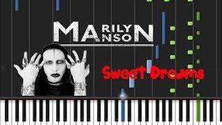 Marilyn Manson - Sweet Dreams [Piano Tutorial] ()