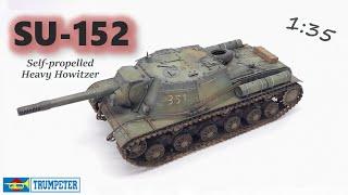 Soviet SU-152 - 1/35 - Trumpeter