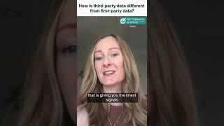 Differences between third-party data and first-party data #ppc #digitalmarketing