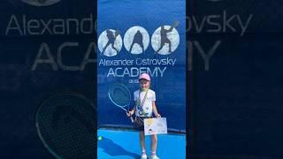 #angelina #like #tiktok #shorts #tennis #dubai #дубай  #AlexanderOstrovskyAcademy