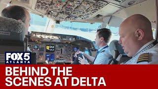 Behind the scene with Delta at Atlanta's airport | FOX 5 News